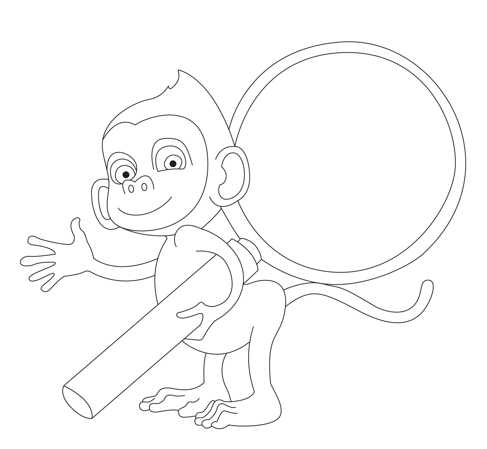 baby monkey private eye