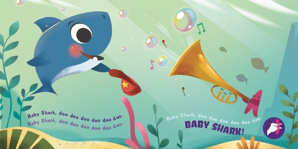 Baby shark book best sale scholastic