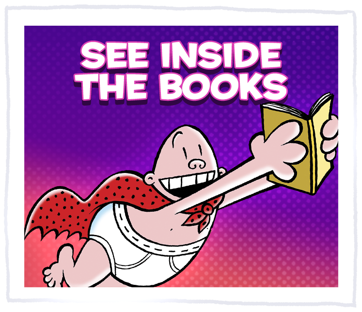 Check out what's inside of Dog Man, Cat Kid and Captain Underpants books by Dav Pilkey